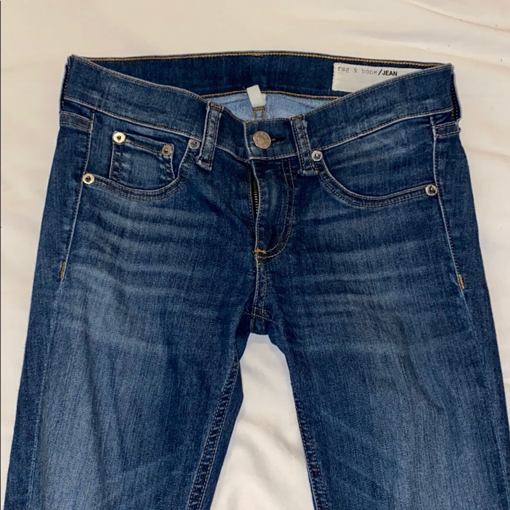 Skinny ankle length jeans